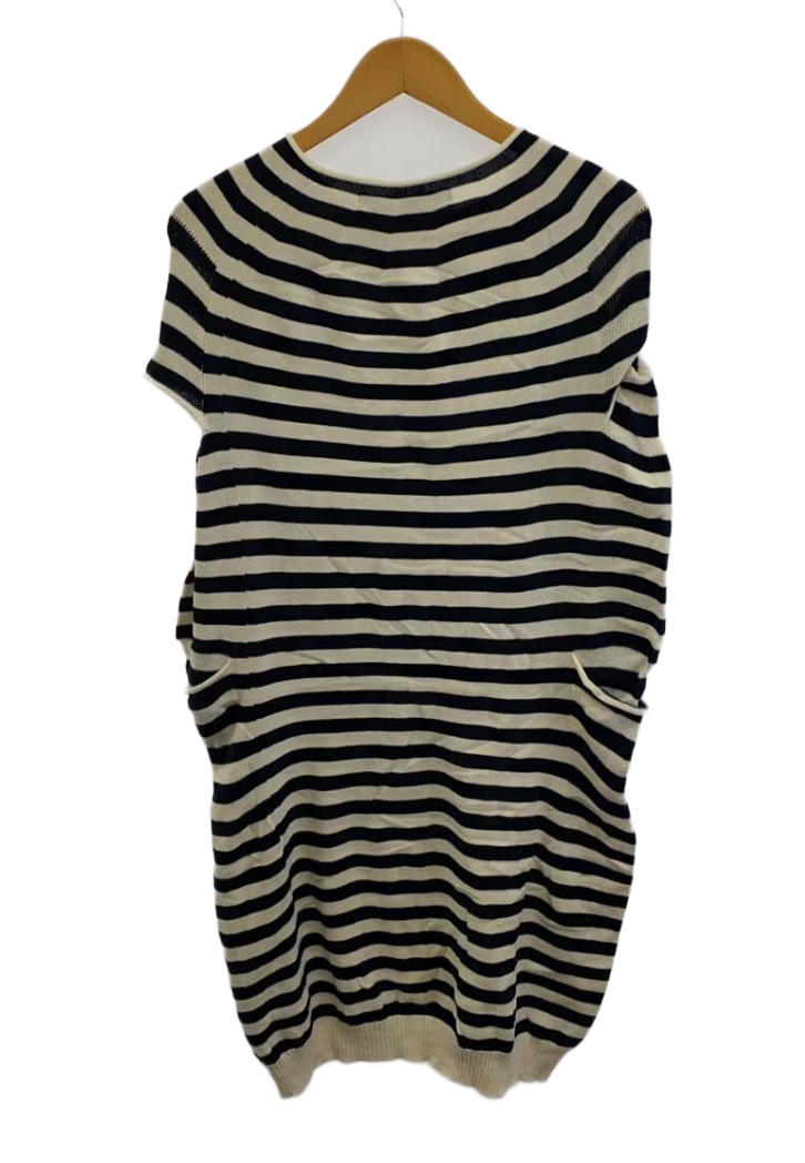 JUNYA WATANABE COMME des GARCONS striped cotton knit short sleeve dress