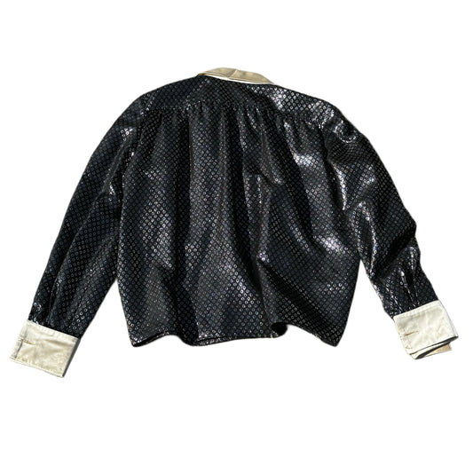 Valentino Night Metallic LS Blouse