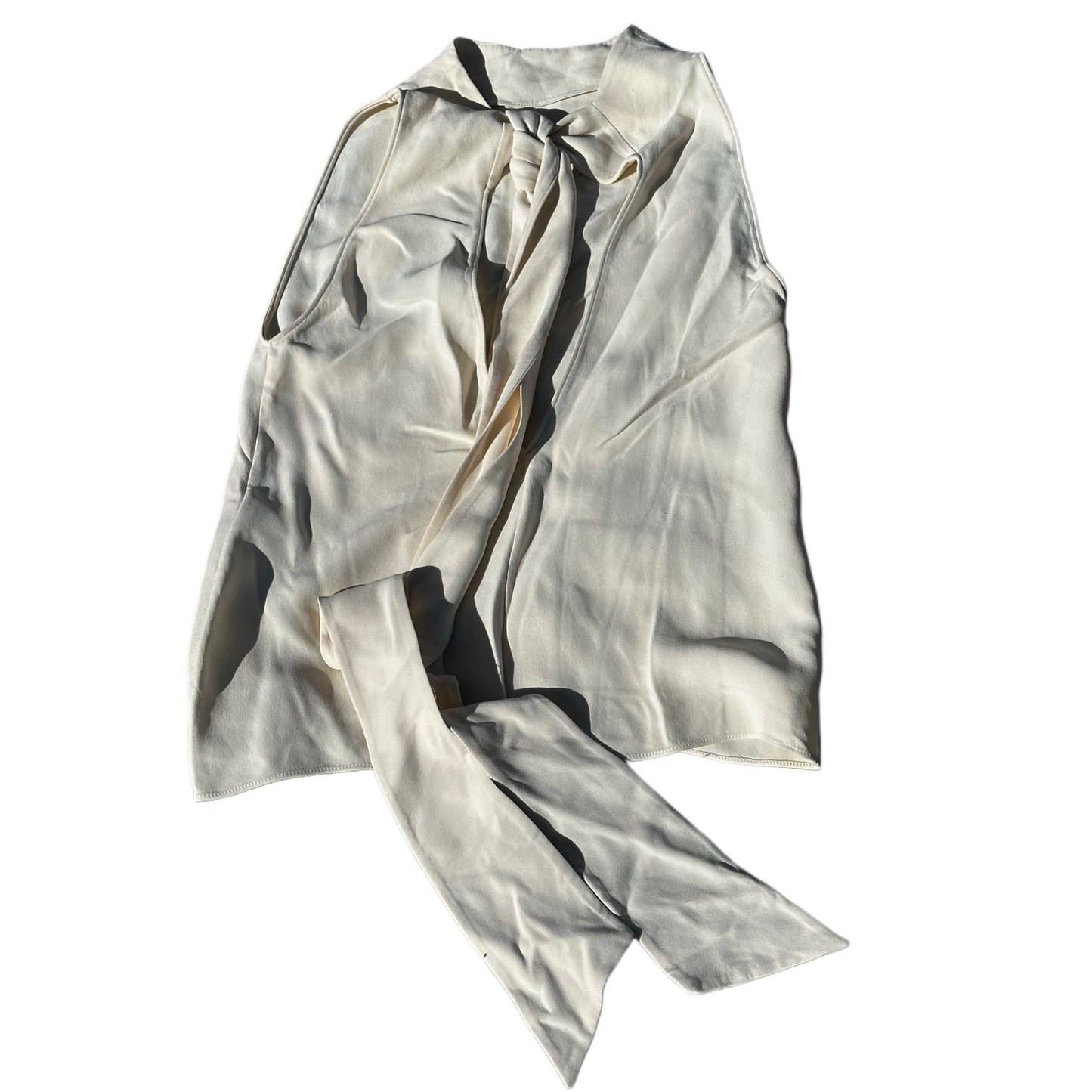 Tom Ford Open Back Halterneck Crop Sless Blouse