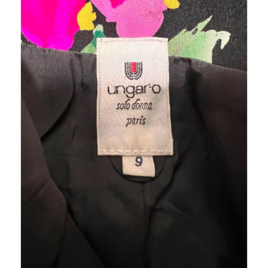 Emanuel Ungaro Floral SS Mini Dress