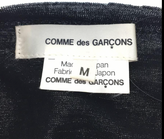 Tricot Comme Des Garcons Rose Floral 3D Cotton Tank Top