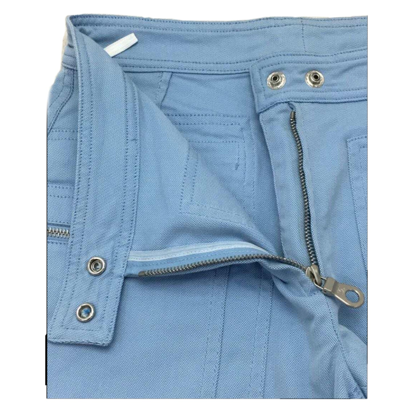 Chanel SS 2002 Zip Pocket Capri Logo Pants
