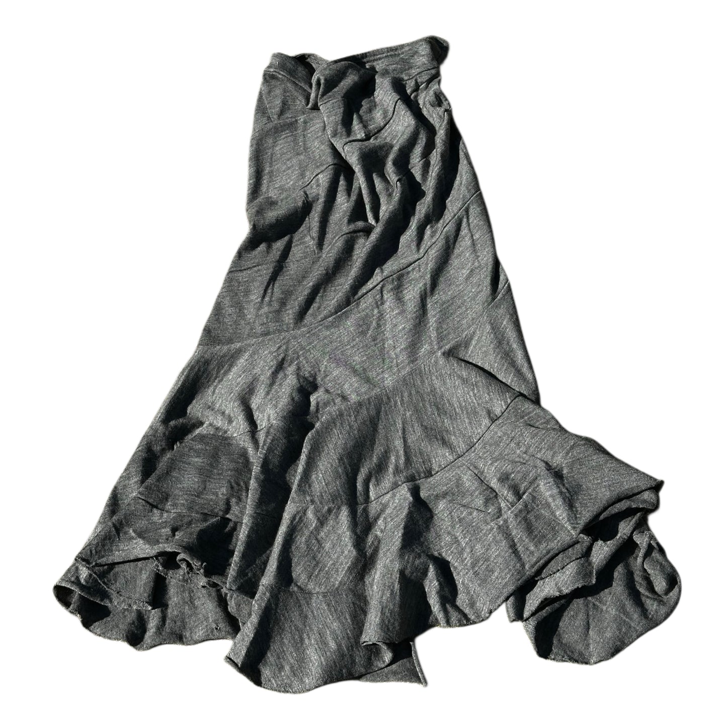 Junya Watanabe Diagonal Patch Mermaid Skirt/Dress Assymetrical Hem