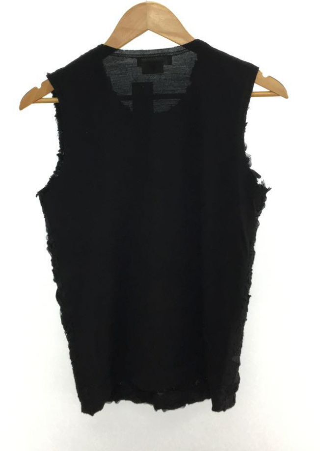 Tricot Comme Des Garcons Rose Floral 3D Cotton Tank Top