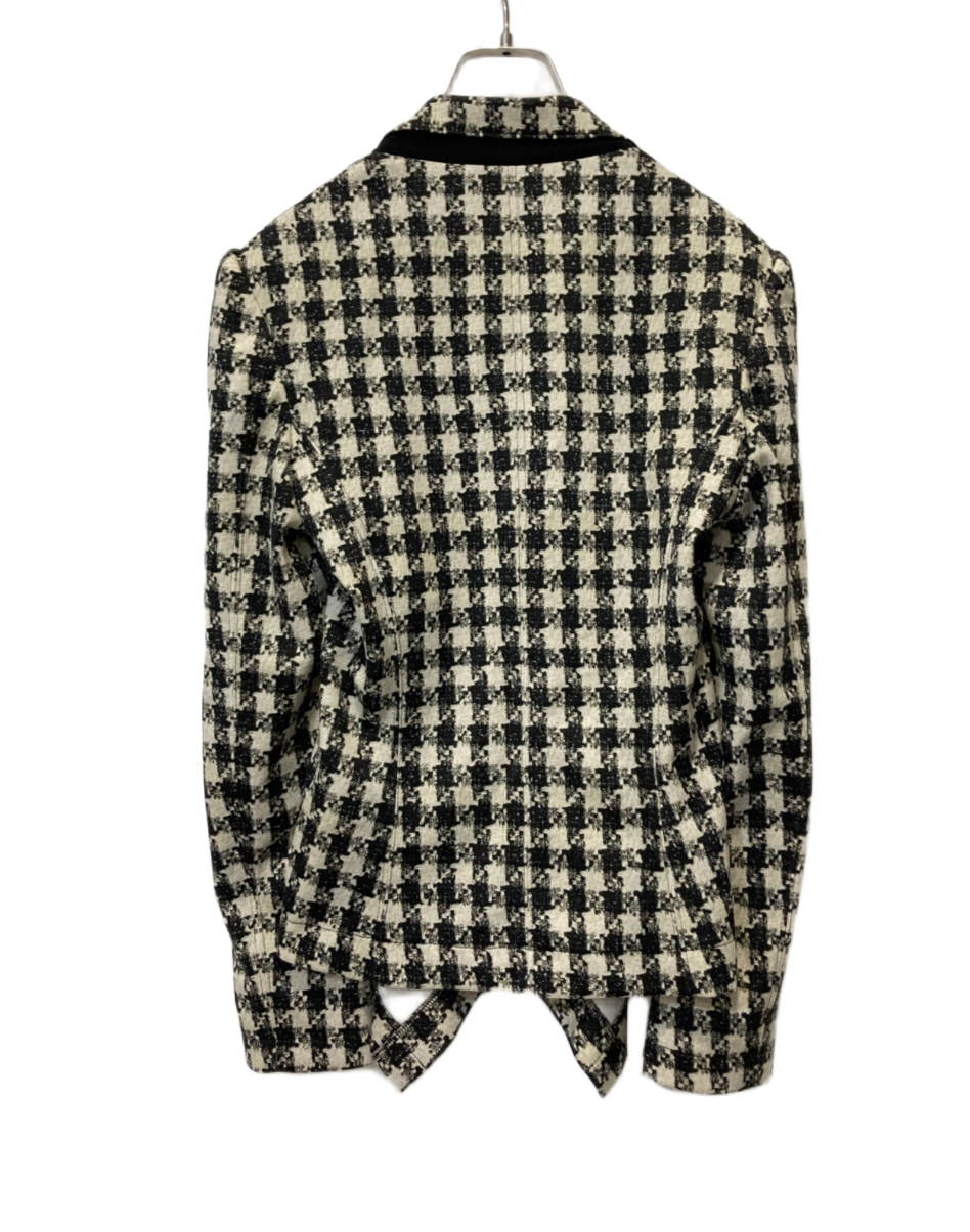 JUNYA WATANABE COMME des GARCONS houndstooth print jacket blazer