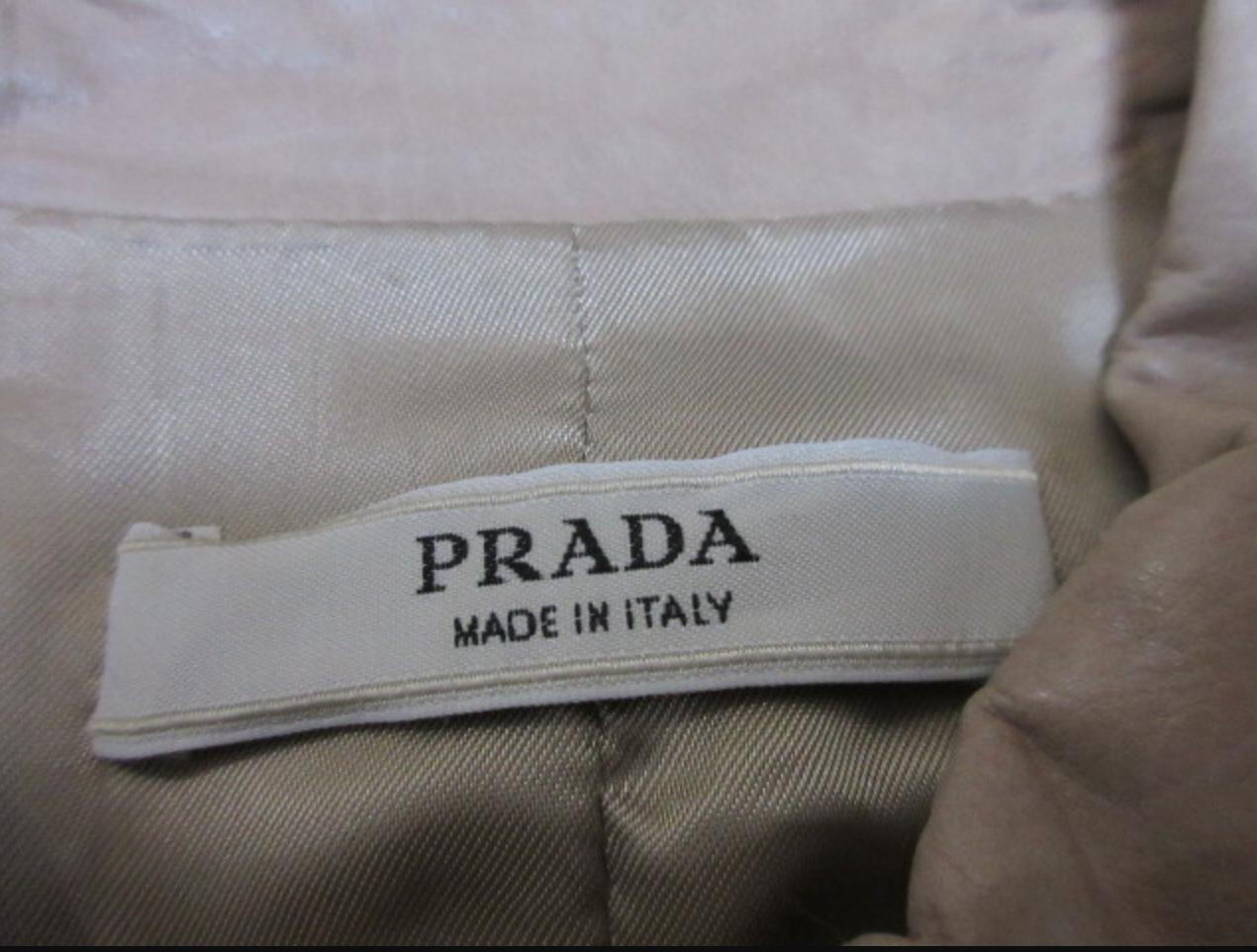Prada SS Bomber Light Pink Cropped Jacket