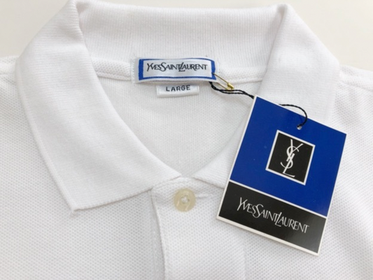 Yves saint laurent LS Polo shirt w logo