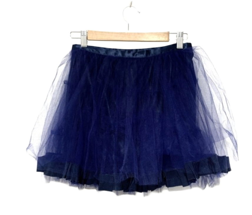 LANVIN en Bleu Tulle Blue Shorts