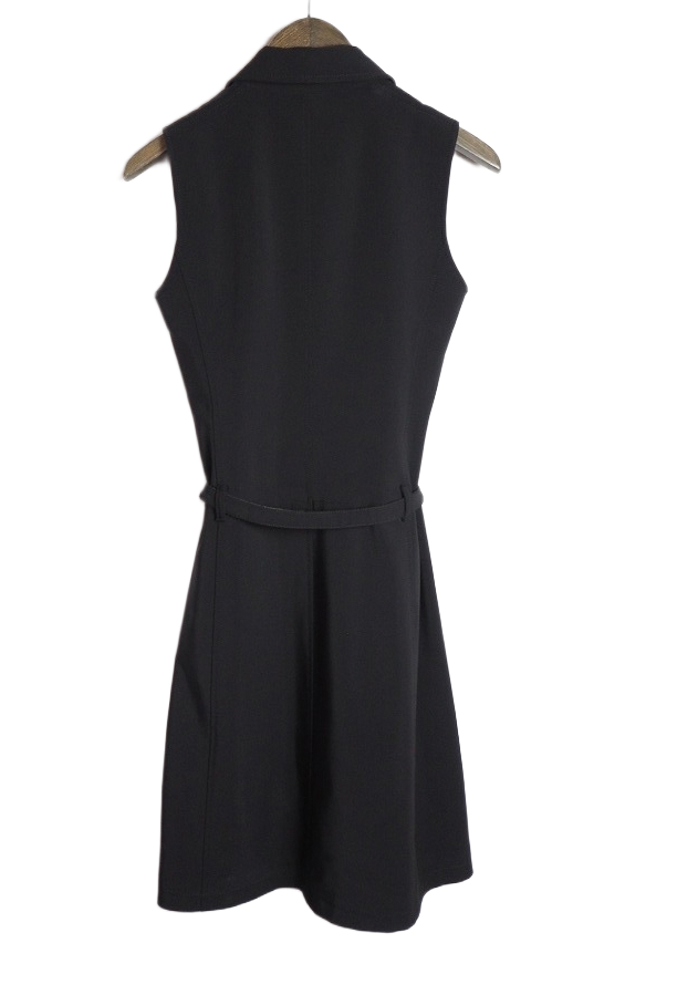 Prada Sless Button Down Shirt Dress w matching belt