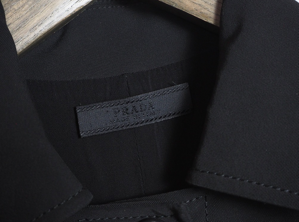 Prada Sless Button Down Shirt Dress w matching belt