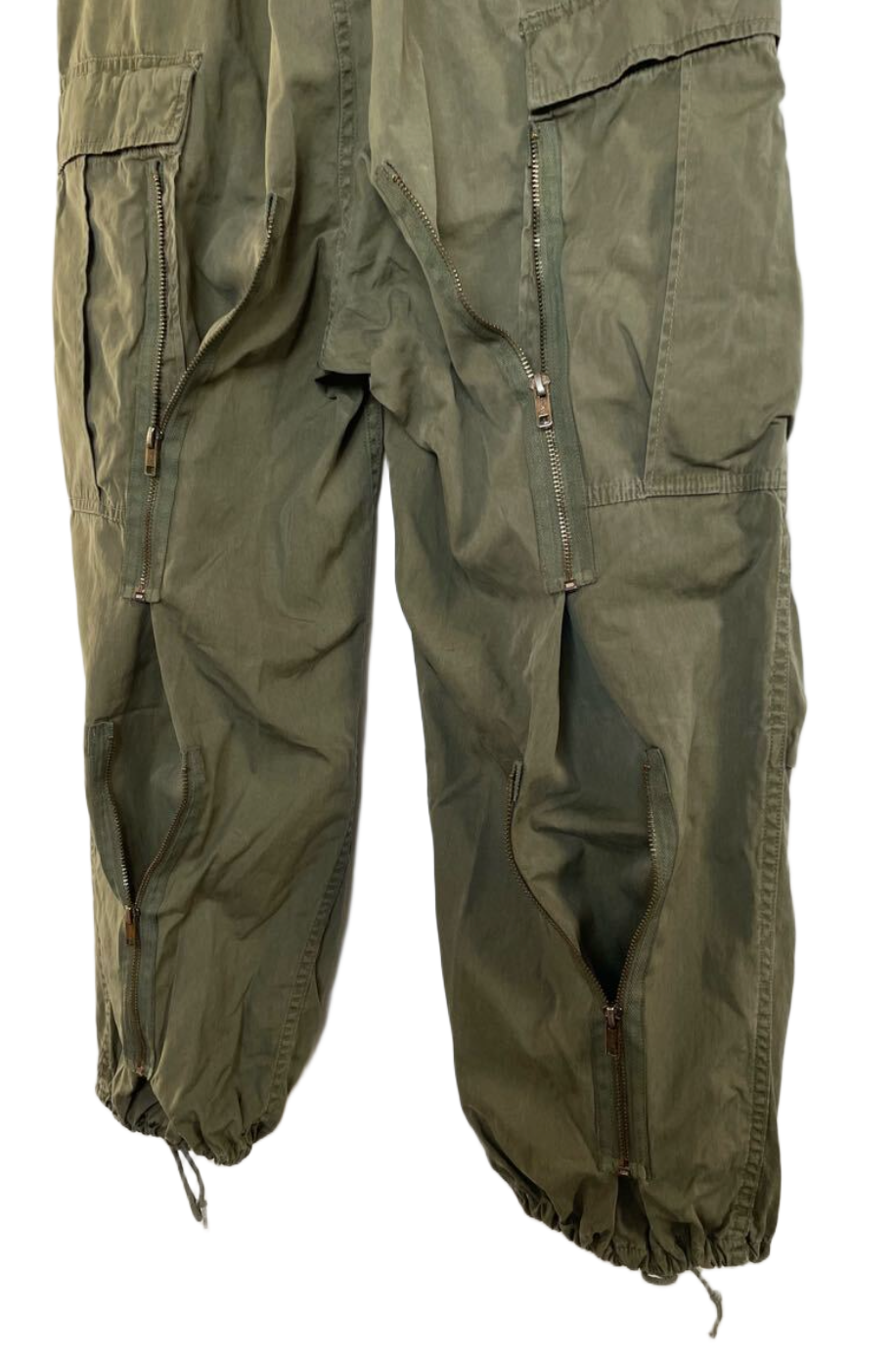 Rebuild by needles HD Pants w zipper back