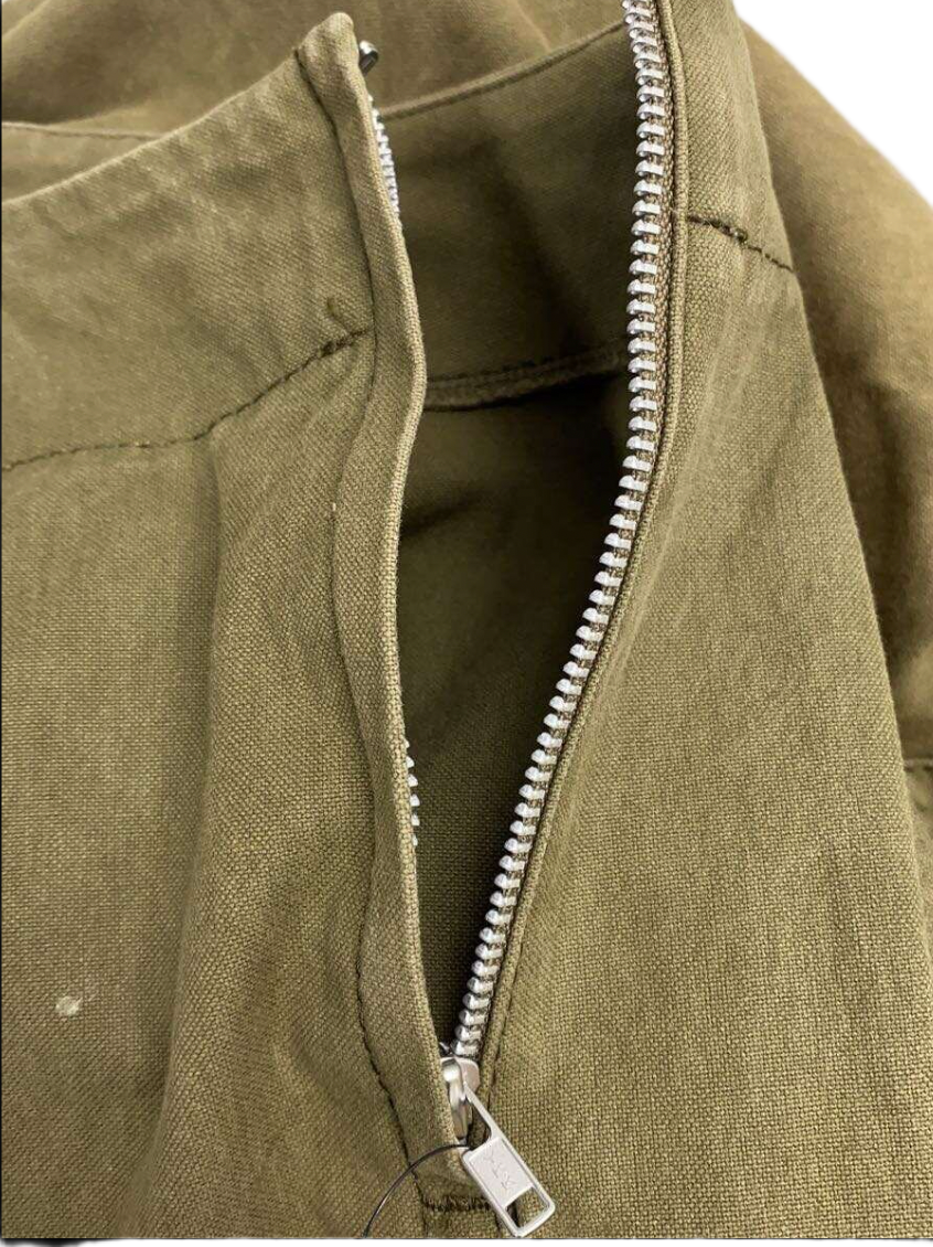 Comme des Garcons Khaki Deformed Bubble Skirt