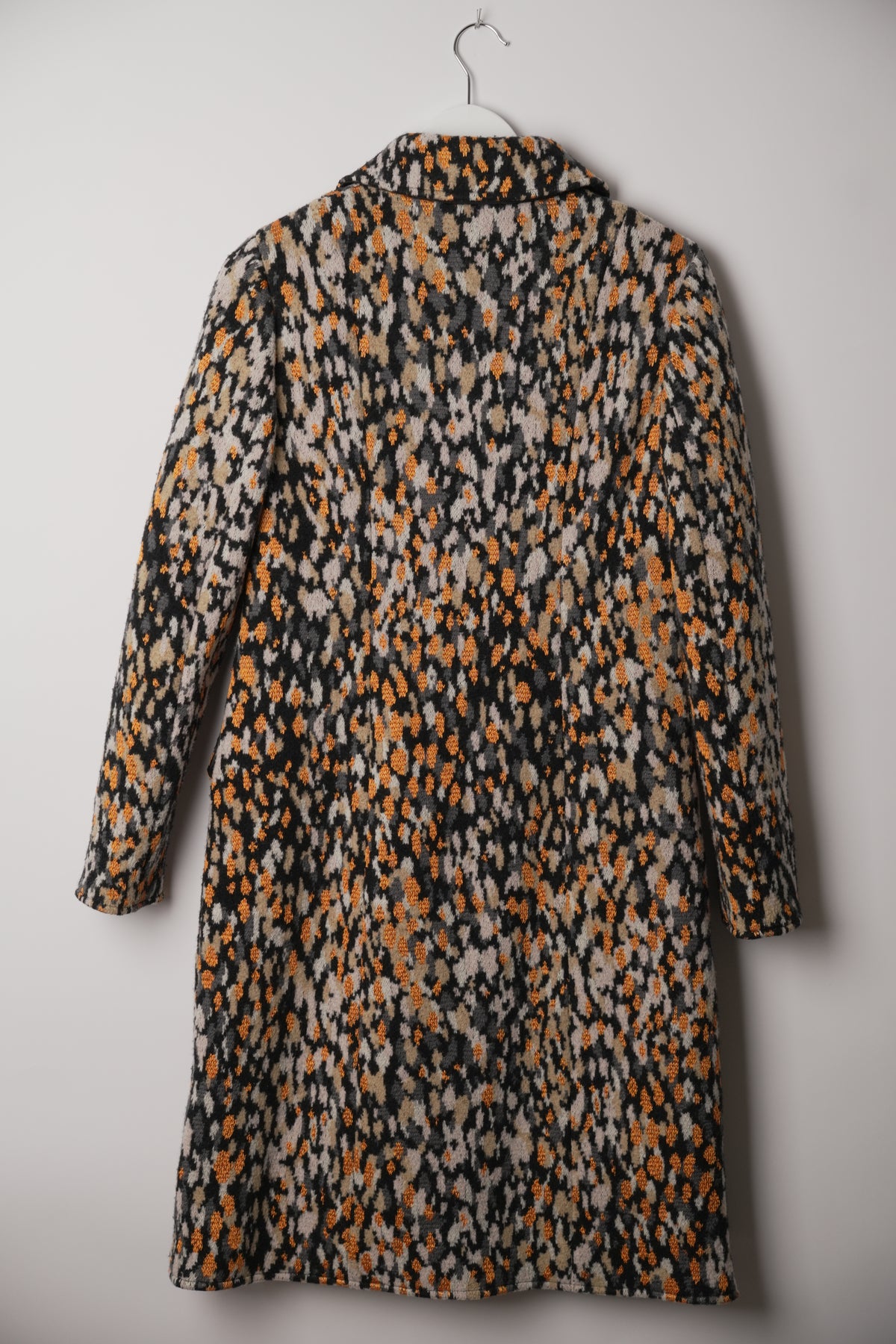 Missoni Multi Colour Leopard Wool Coat