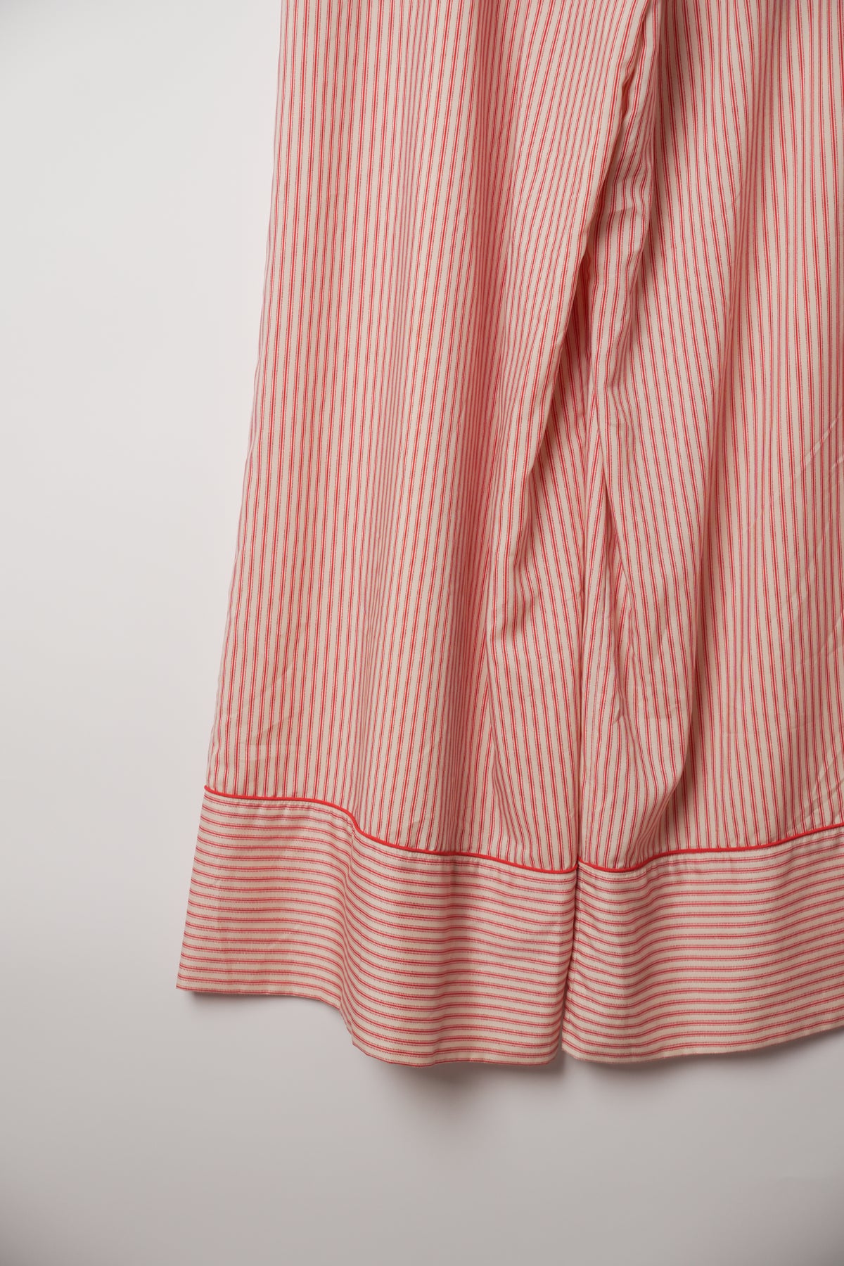Sacai Stripe Elastic Waist Wide Leg Pants