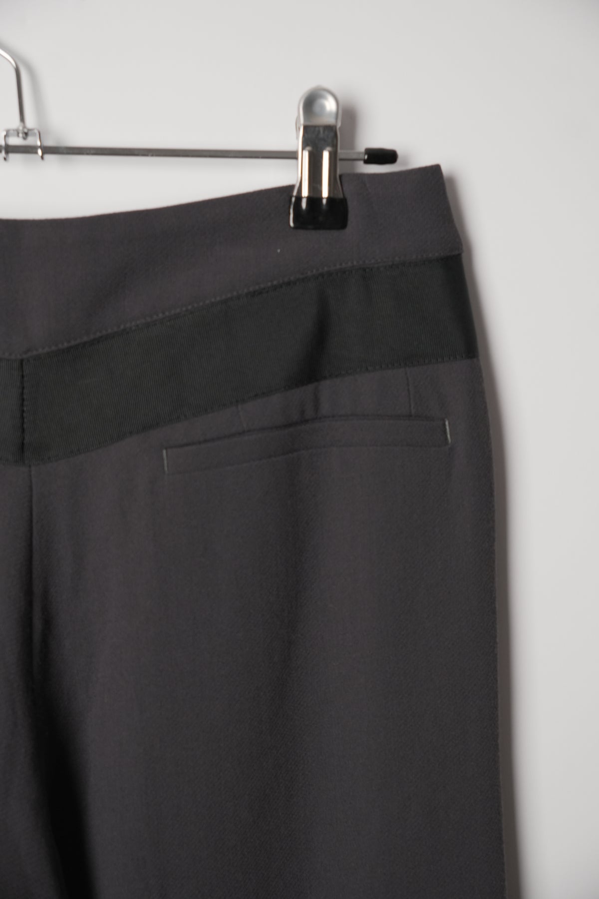 Fendi Purple Pants w Ribbon Pocket Detail