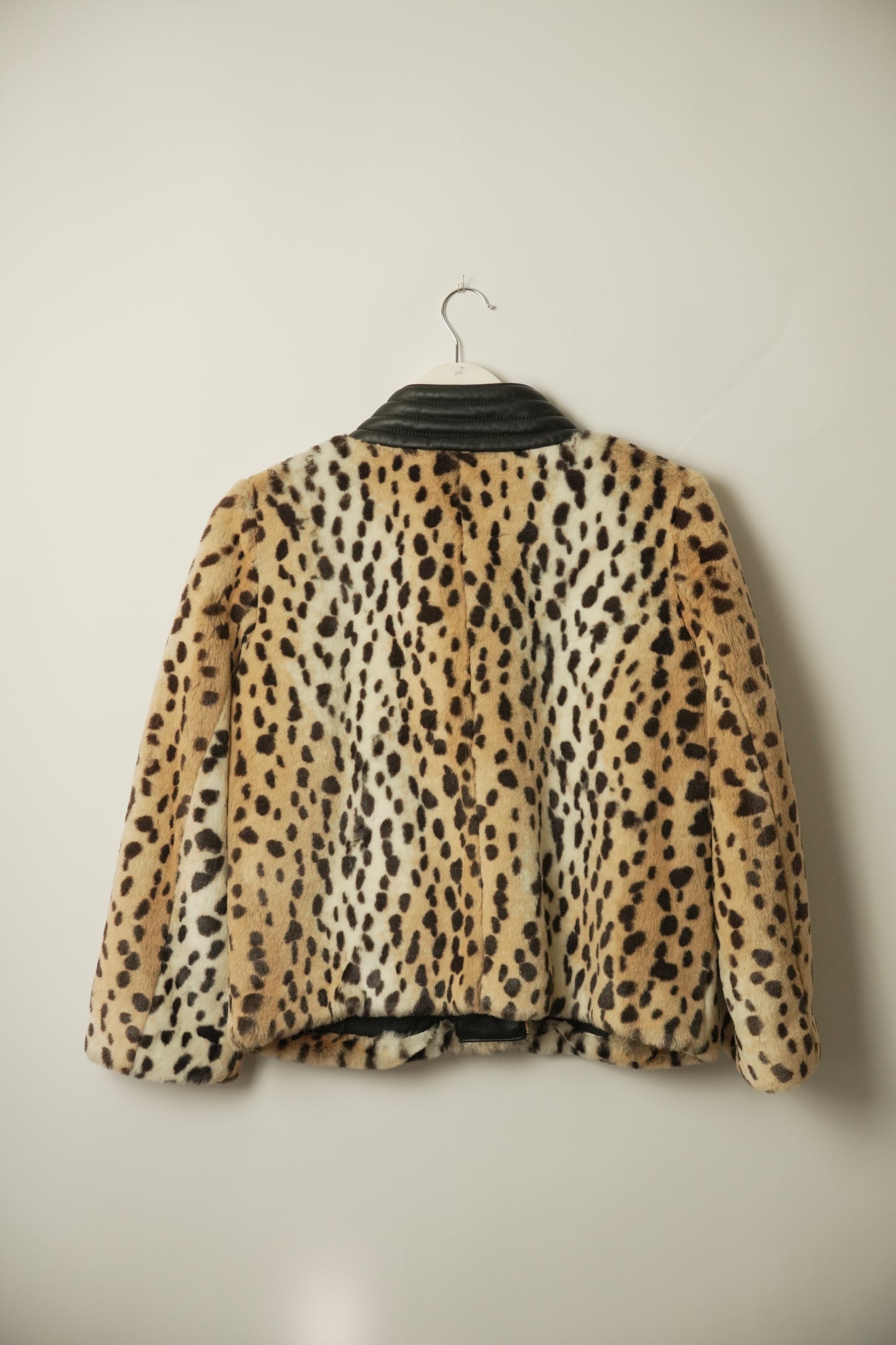 See By Chloe leopard Fur jacket