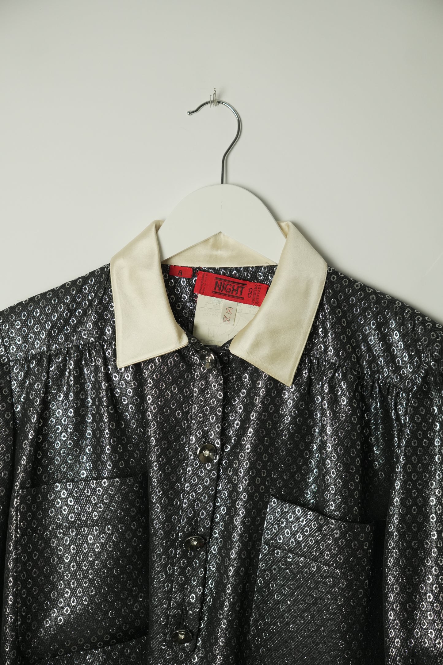 Valentino Night Metallic LS Blouse