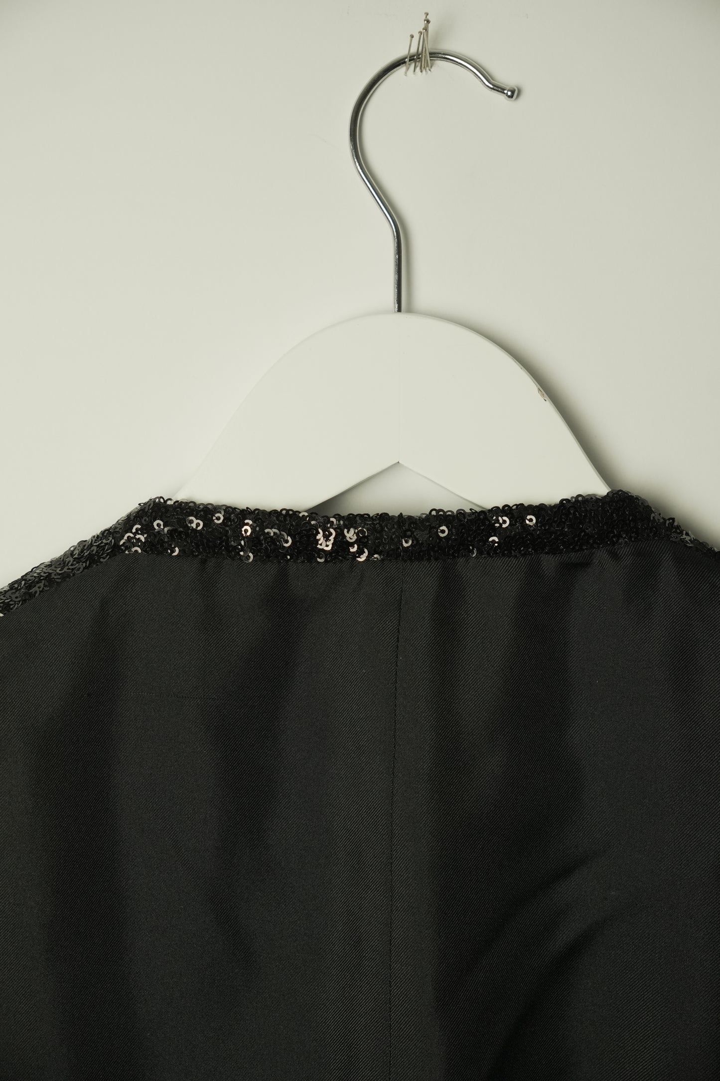 Yves Saint Laurent Sequin Black Vest XS
