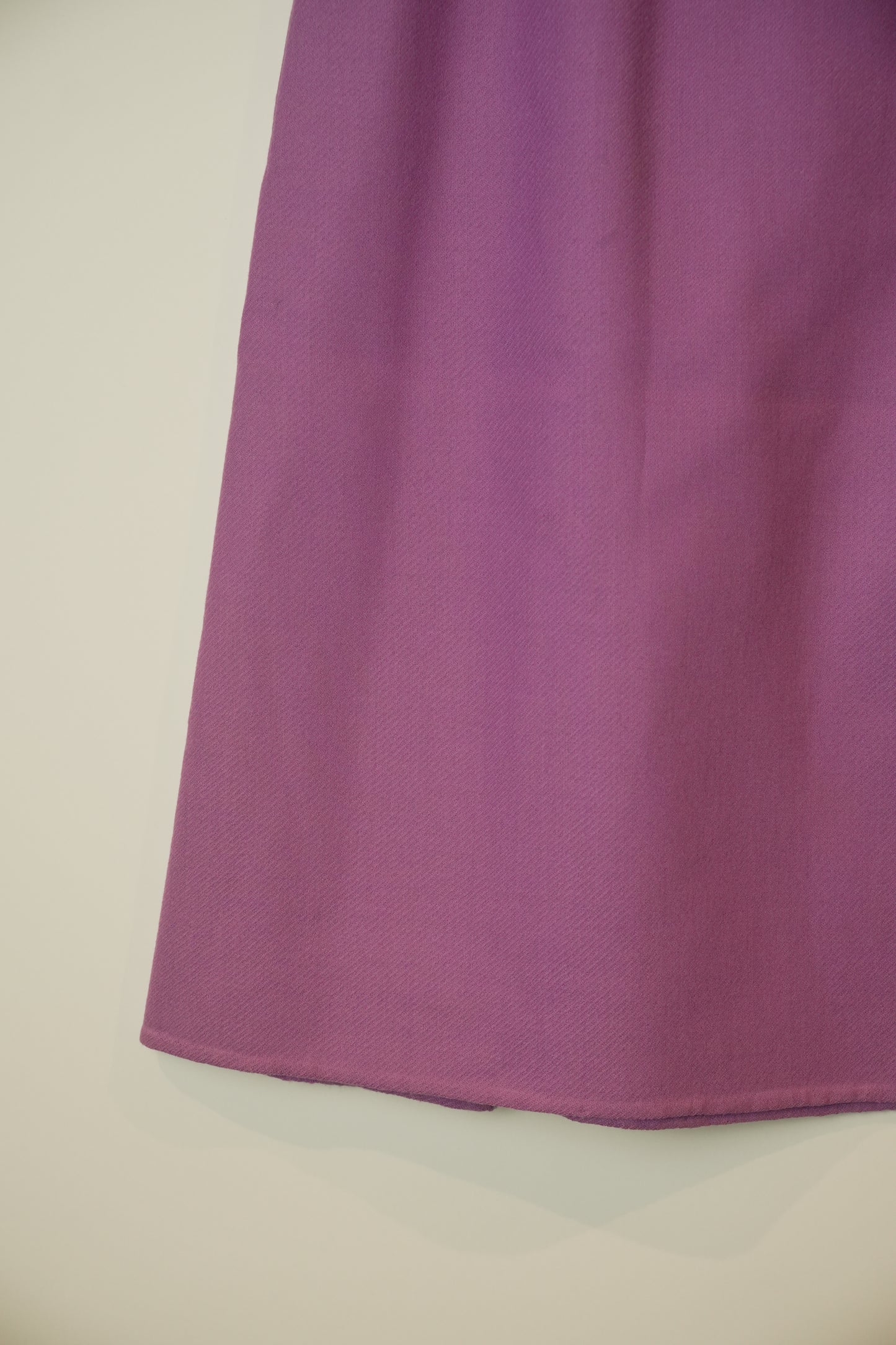 Valentino Virgin Wool A Line Skirt