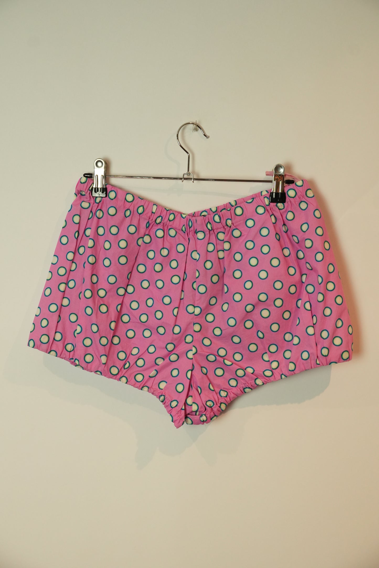 Miu Miu Polka Dot Balloon Short Shorts