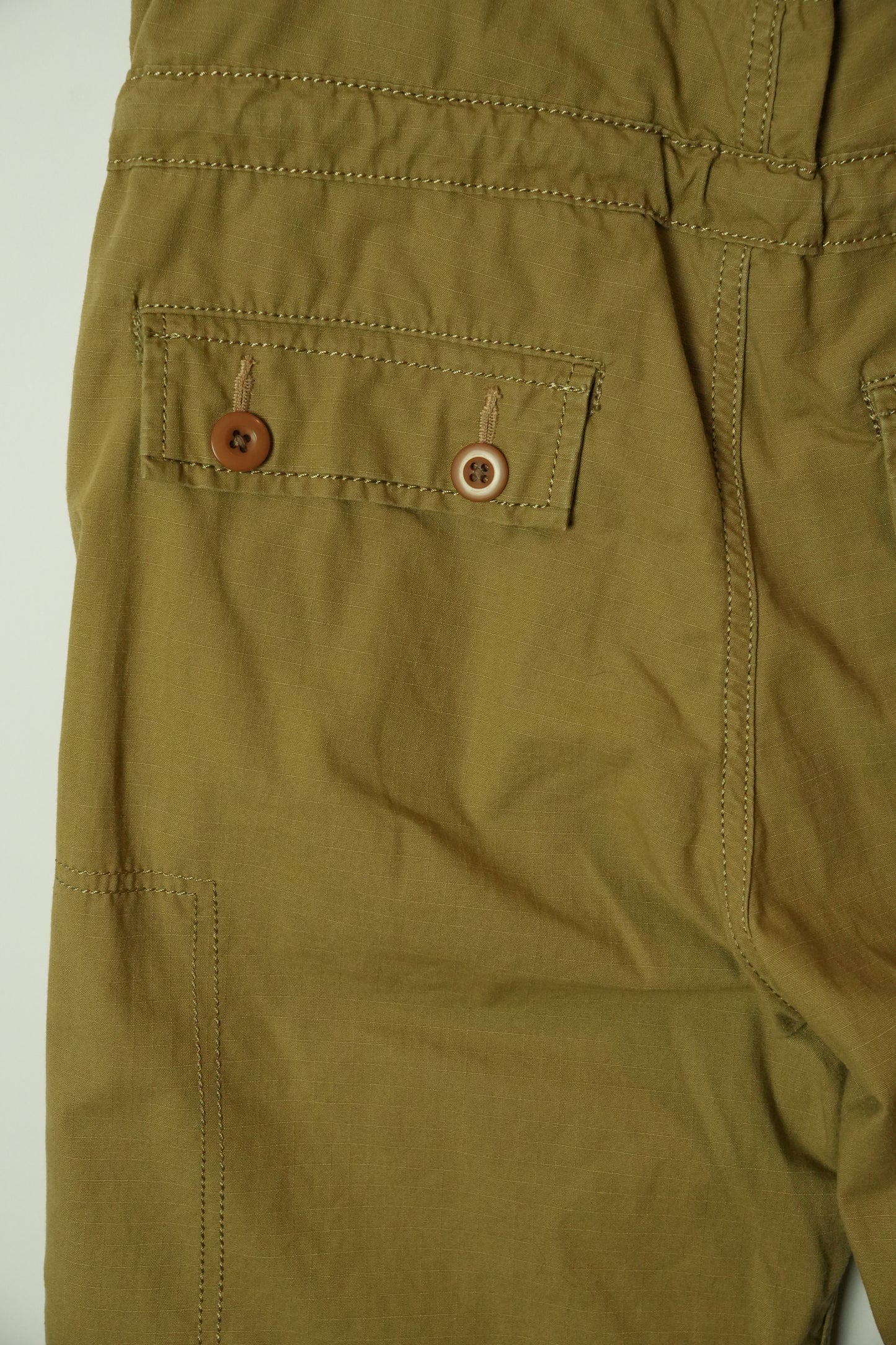 DKNY Cargo Wide Leg High Waist Pant w Double Tie Hip