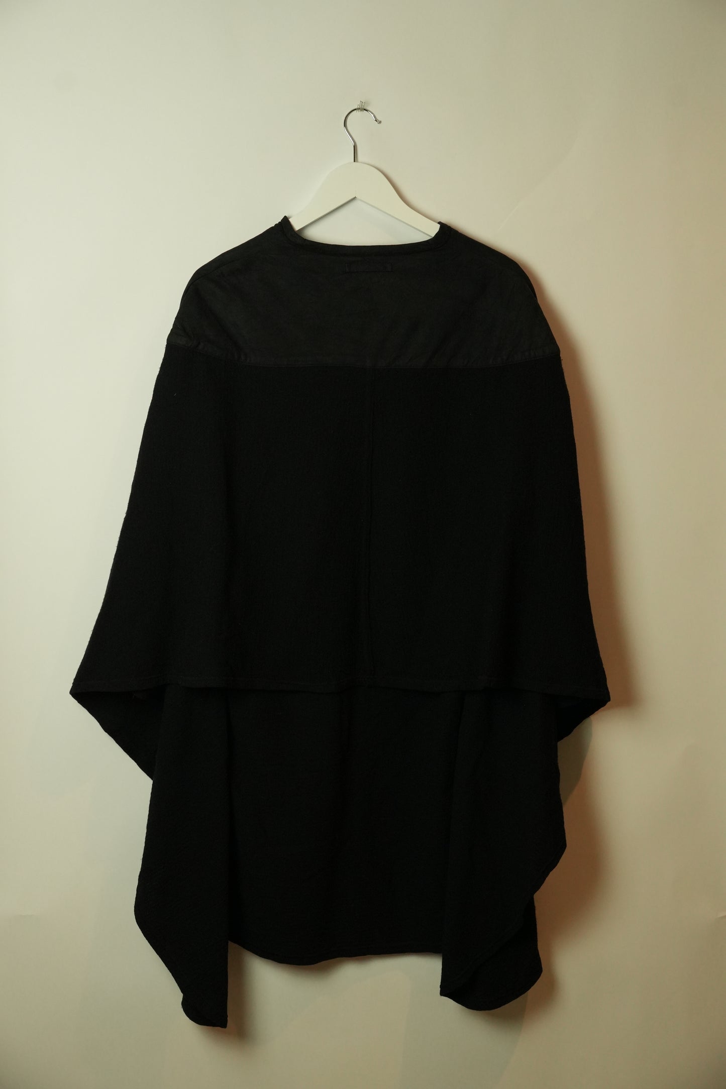 Jean Paul Gaultier Batwing Suede Like Assymetrical Jacket