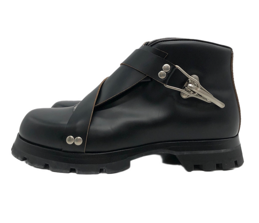 Jil Sander Strap Ankle Boots Sz 39