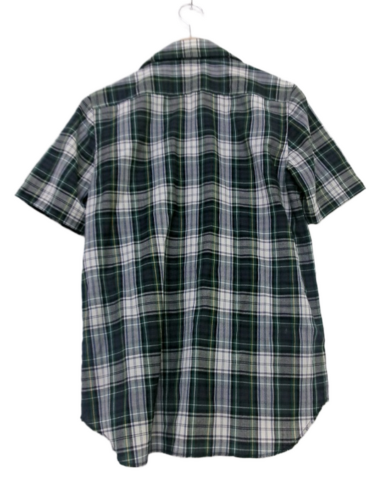 Tricot Comme des Garcons Plaid Ruffle Shirt AD2004