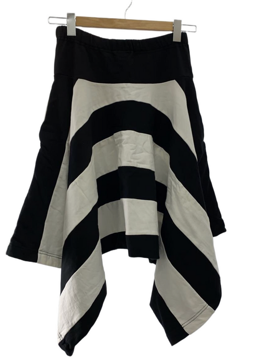 Y3 Stripe Asymmetrical Flared Sarouel Pants