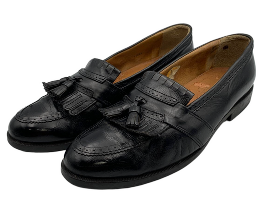Yves Saint Laurent Leather Tassel Loafers