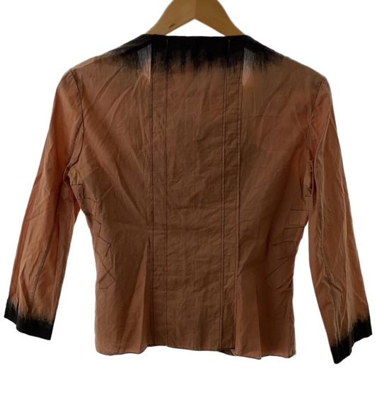 Prada 2004 SS Tie-dye shirt sz 38