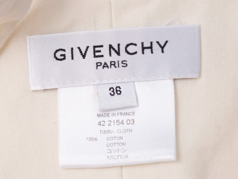 Givenchy Square Sless Neck w Pleated Back Dress