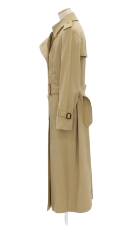 Burberry Womens Long Trench Coat w Belt