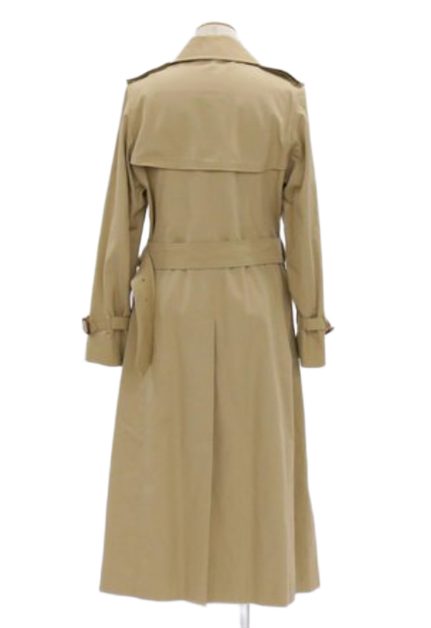 Burberry Womens Long Trench Coat w Belt