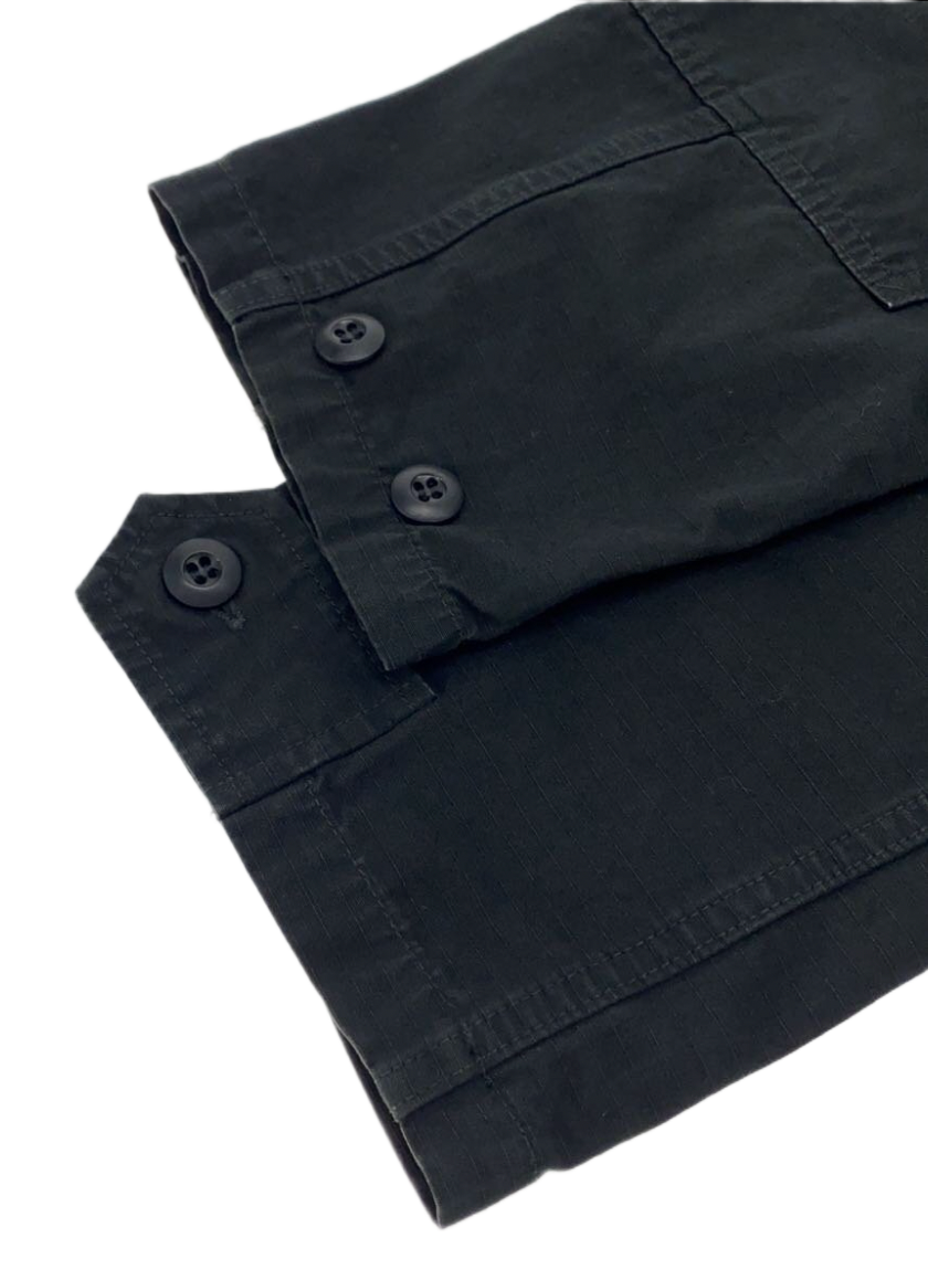 orSlow Military Black Uitility Jacket Sz 3