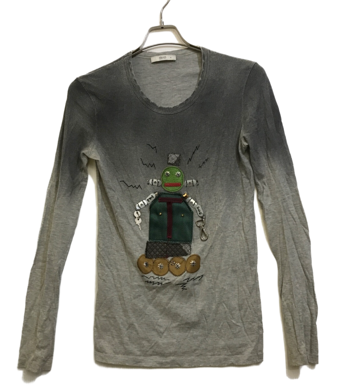 Prada Robot Applique LS Top