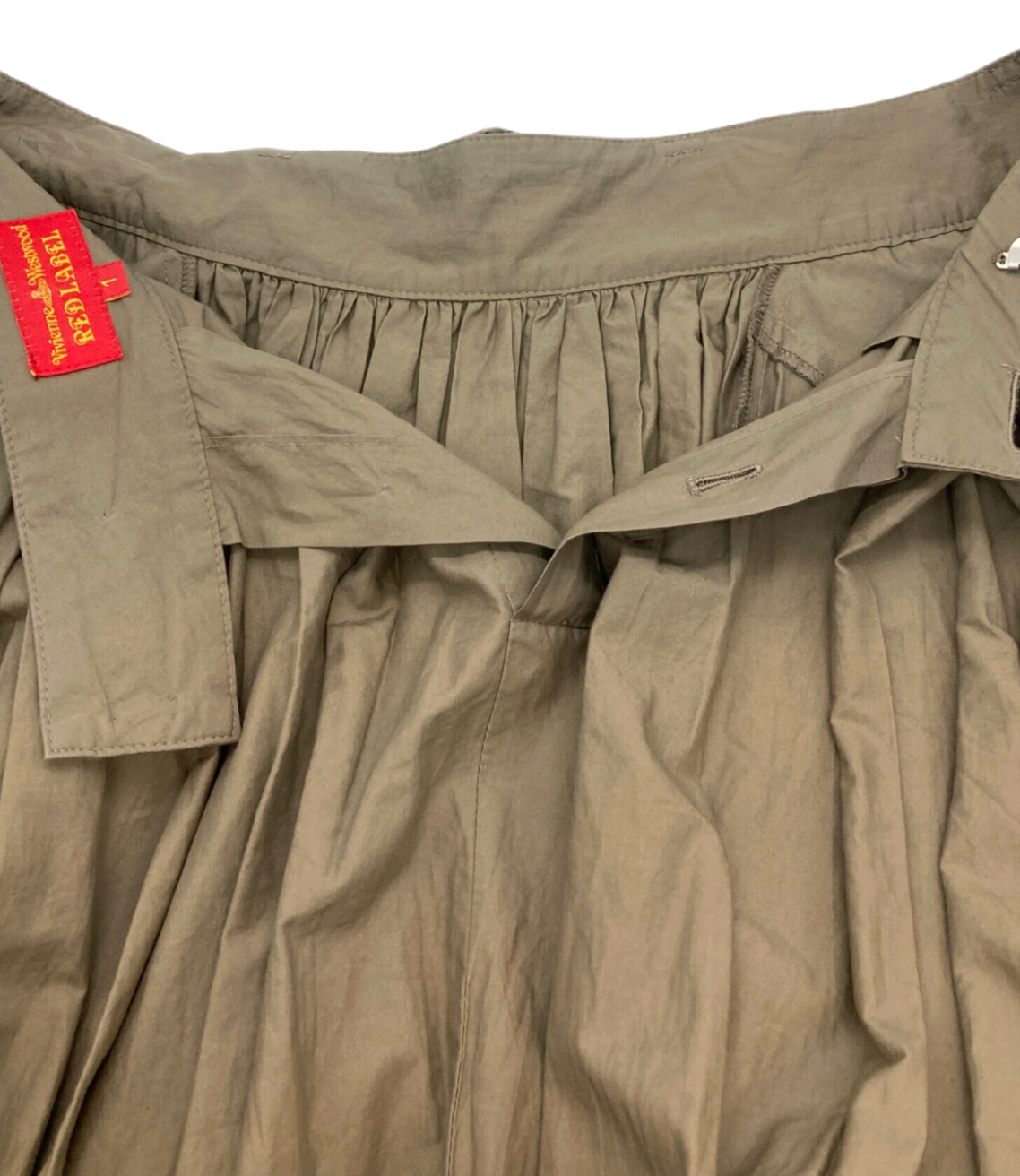 Vivienne Westwood Red Label Balloon Gathered Brown Skirt Size 1
