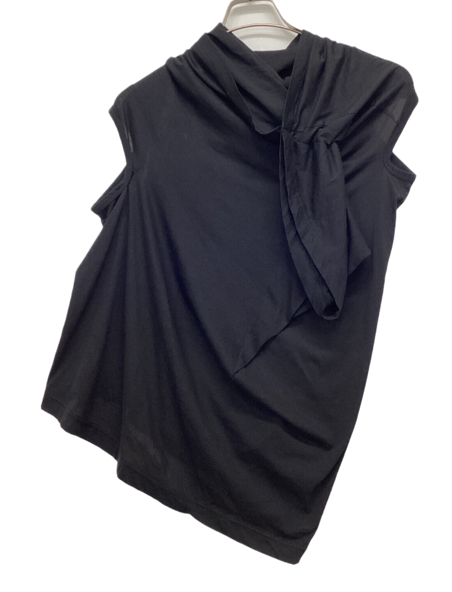 Junya Watanabe Comme des Garcons Draped asymmetrical sleeveless top