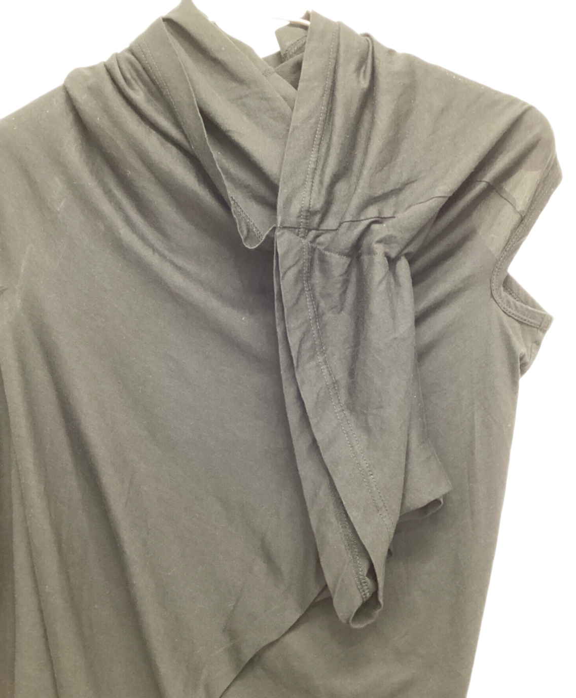 Junya Watanabe Comme des Garcons Draped asymmetrical sleeveless top