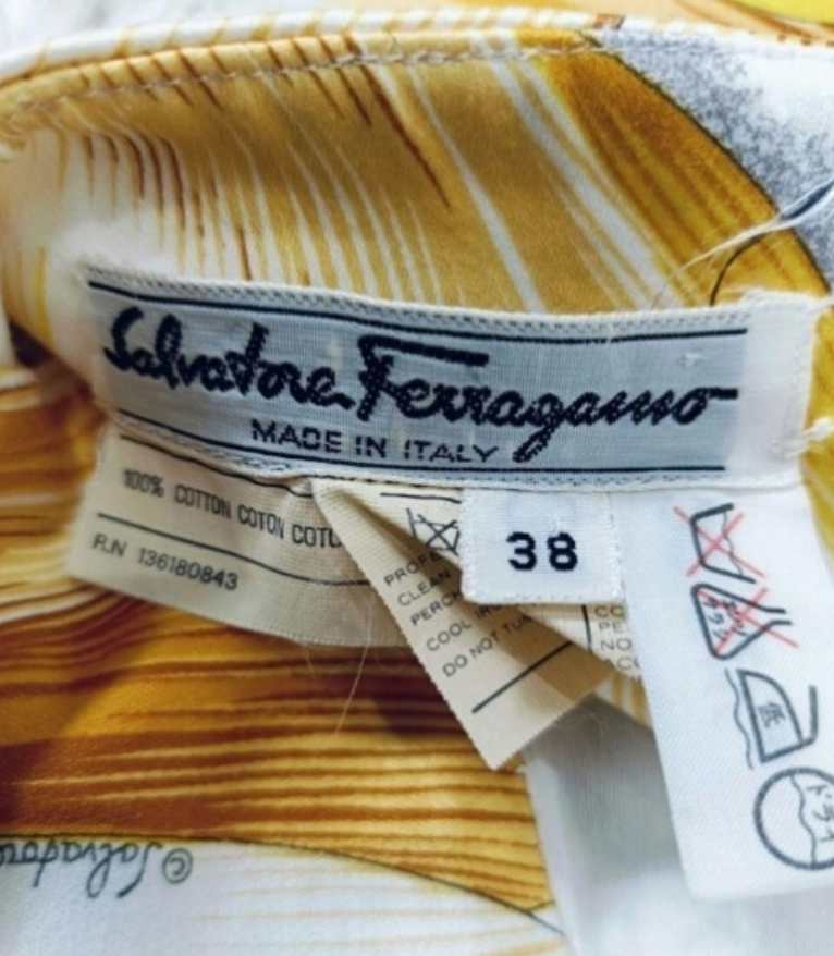 Salvatore Ferragamo Frangipani Mini Shorts