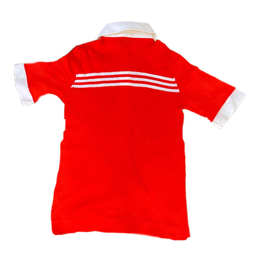 Celine Half Button Down Logo Knit Polo