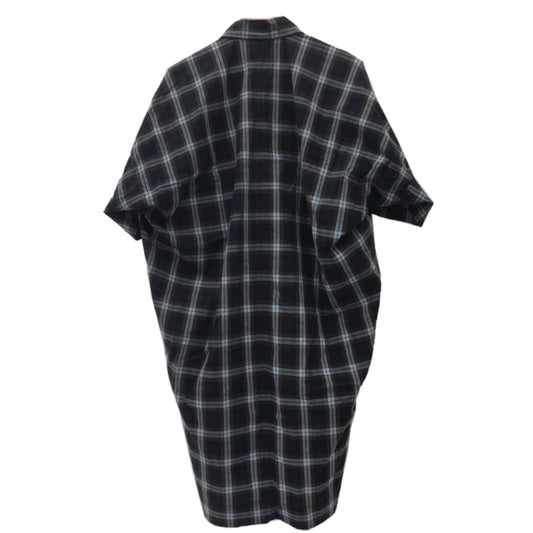 Vivienne Westwood Anglomania Plaid Oversized SS Shirt Dress