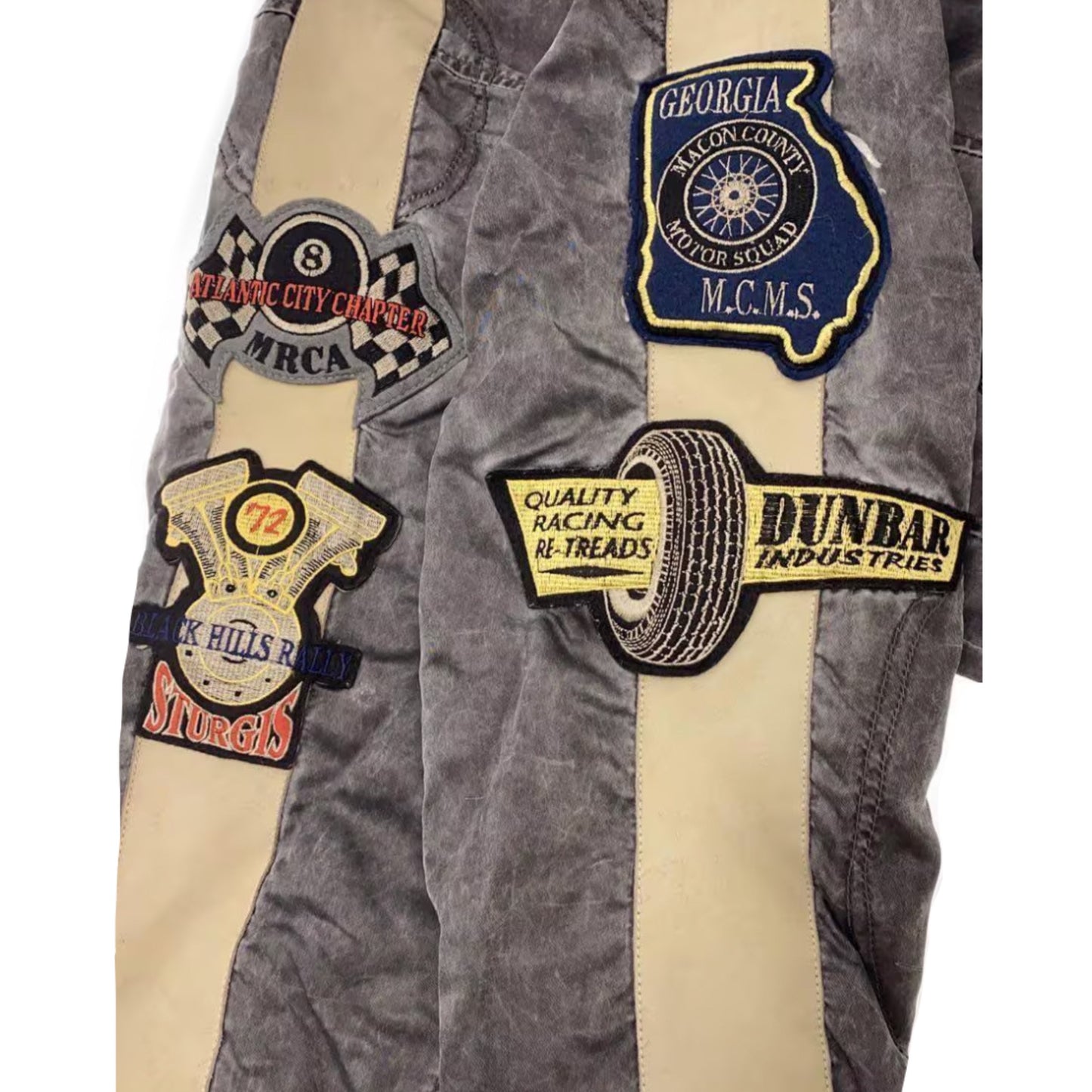 Avirex Motorcycle Varsity Jacket w Badges
