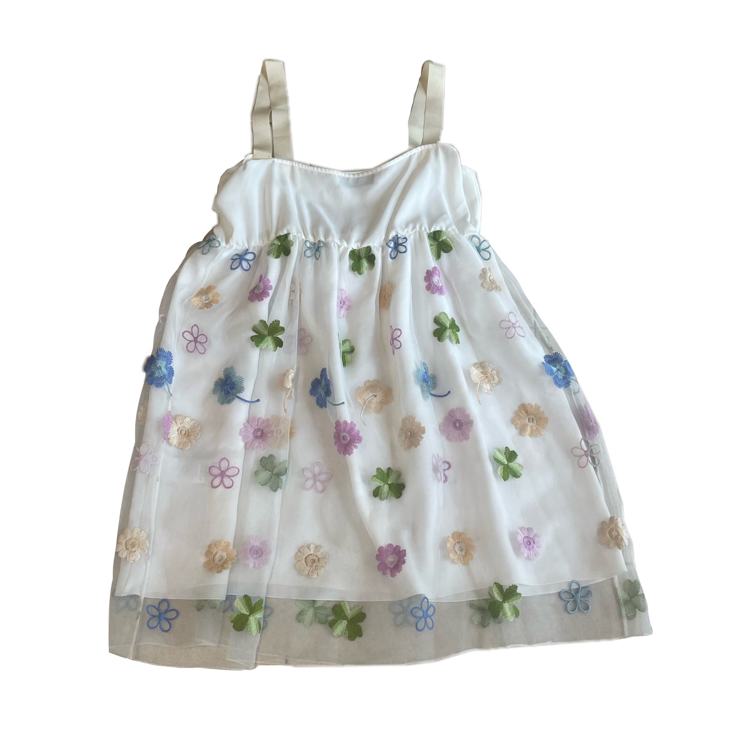 Blumarine Floral Babydoll Mini Dress