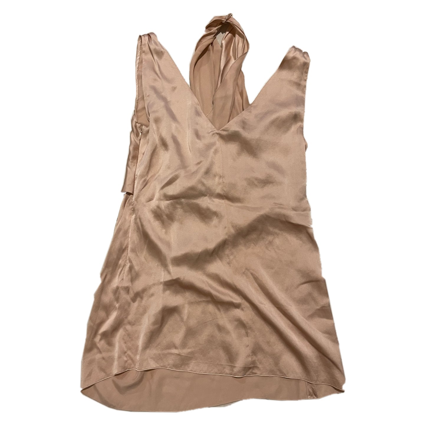 Prada Silk Halterneck Double Strap Twist Front Cami