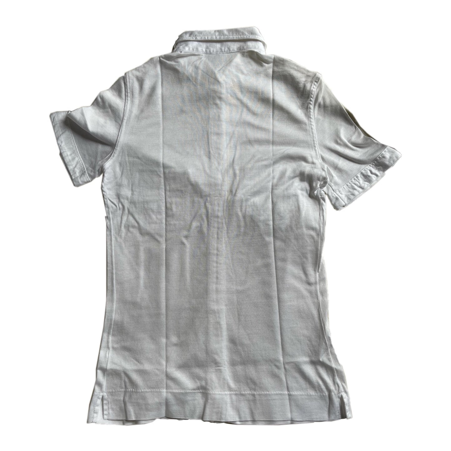 Celine Button Down Logo Pocket Short Sleeve Shirt