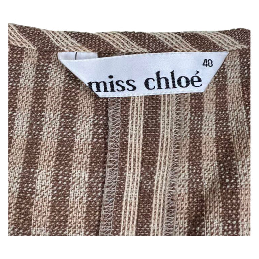 Chloe Striped Button Down Tank Wide Leg Trouser Set