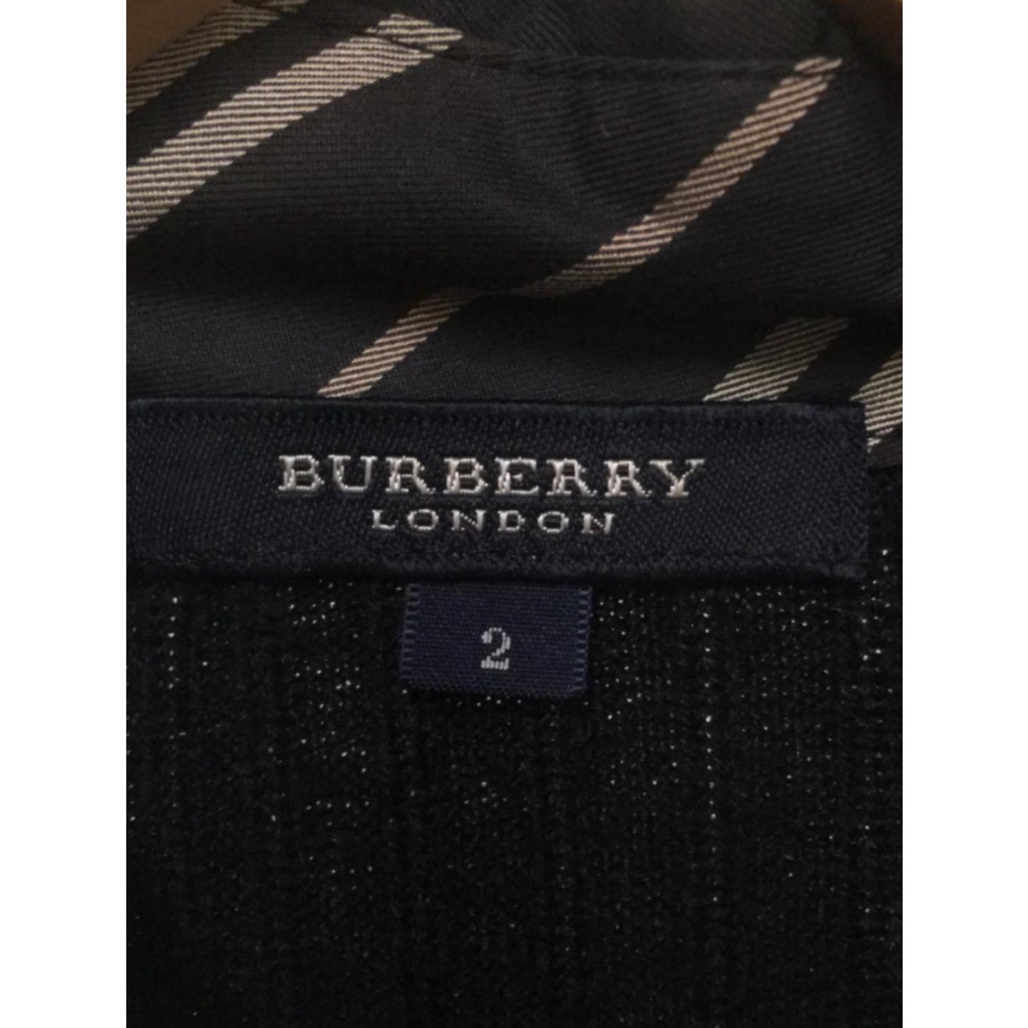 Burberry London Knit Check Trim Shirt