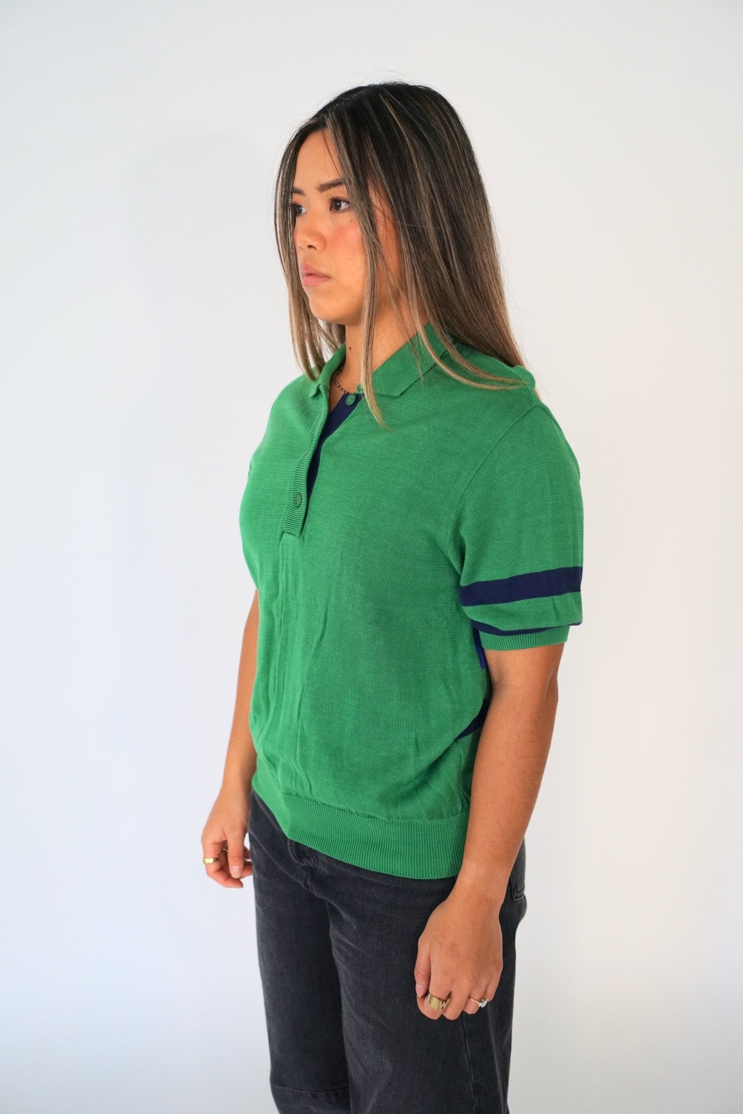 Christian Dior Sports Back Logo Knit Polo