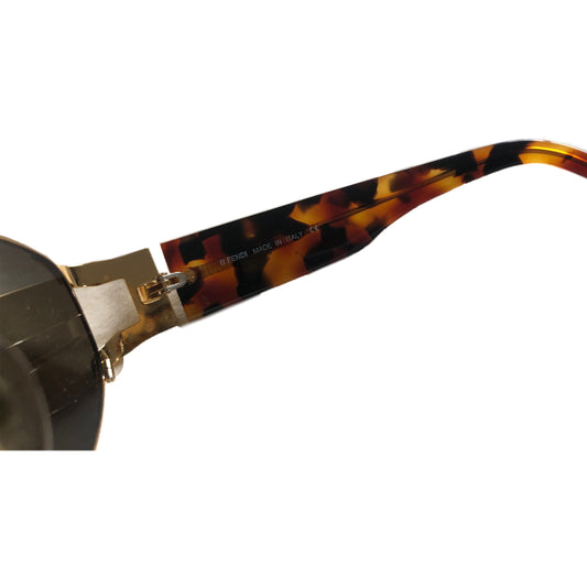 Fendi FF Logo Tortoiseshell Sunglasses